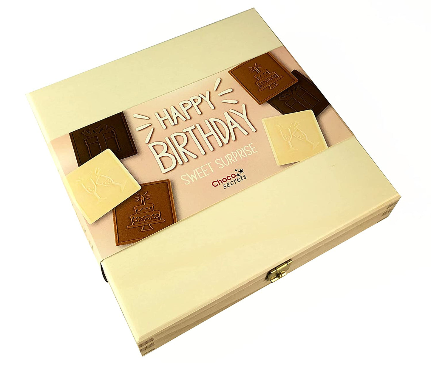Chocolate Birthday Box 'Happy Birthday - Sweet Surprise'
