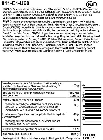 Callebaut Select Dark 54.5% Chocolate 811 Callets 1 kg