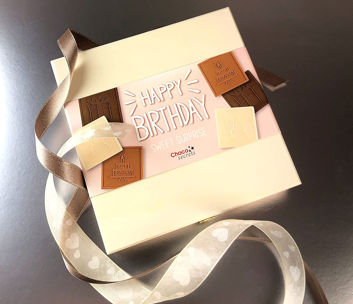 Chocolate Birthday Box 'Happy Birthday - Sweet Surprise'