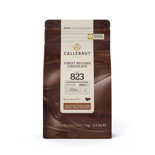 Callebaut 823 Vollmilch Drops 1 kg