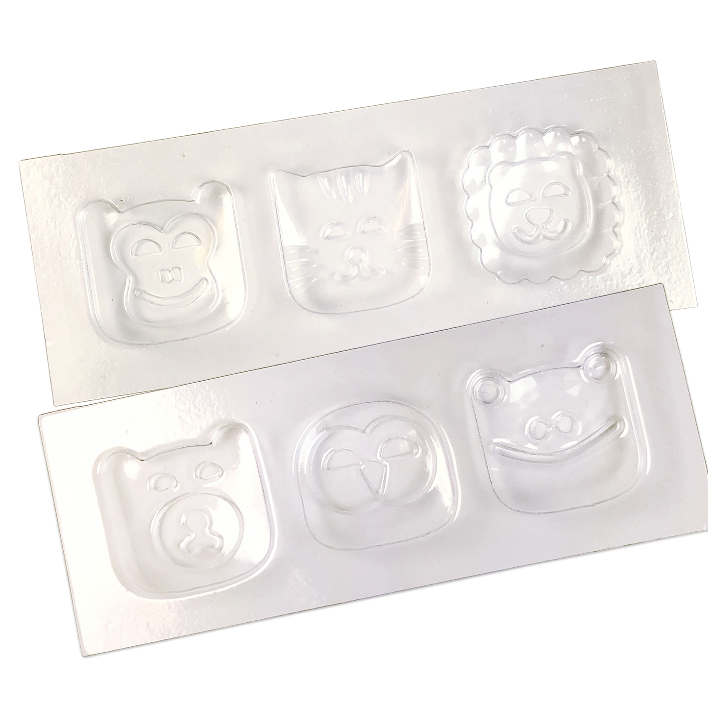 Set of 2 Chocolates Moulds with 6 Wildlife-inspired Designs