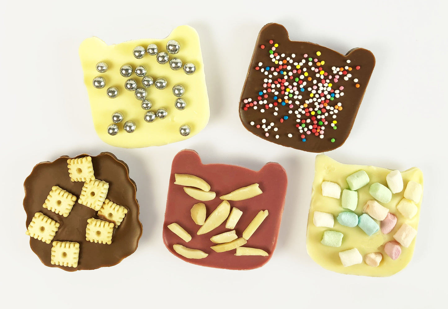 Set de 2 Moldes para Chocolates con 6 Diseños Inspirados en la Vida Salvaje
