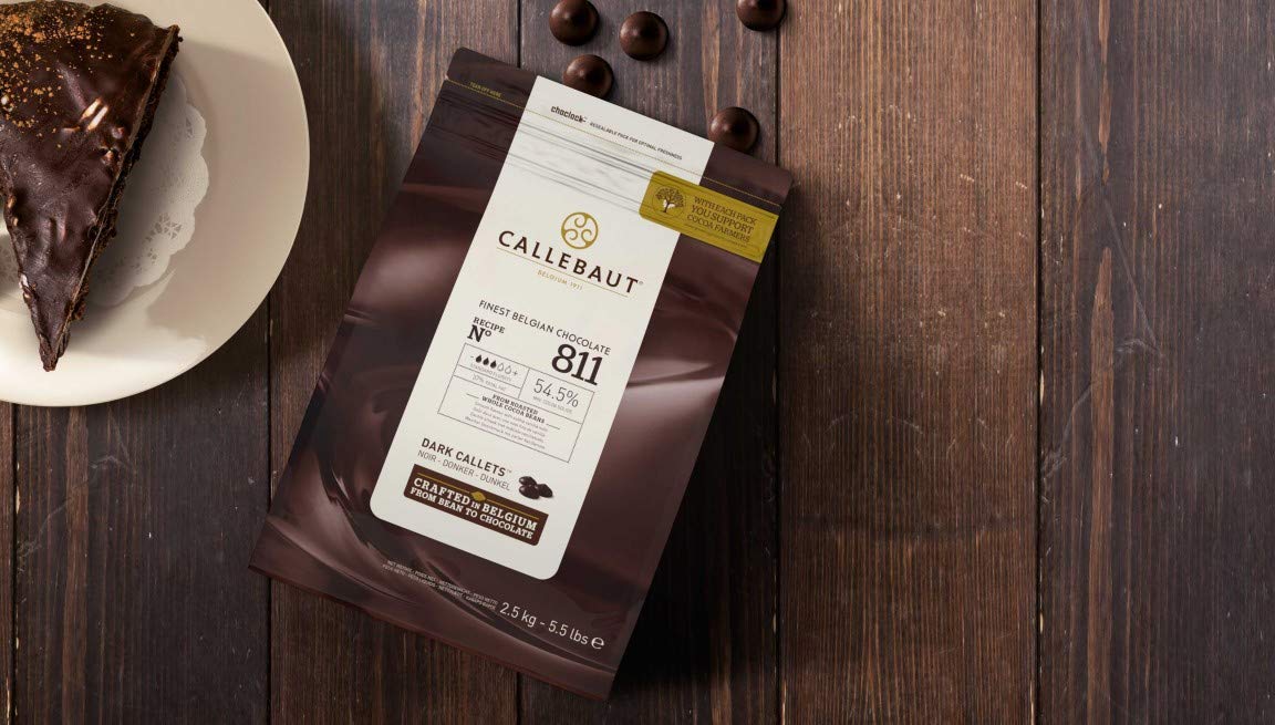 Callebaut Select Dark 54.5% Chocolate 811 Callets 2.5 kg