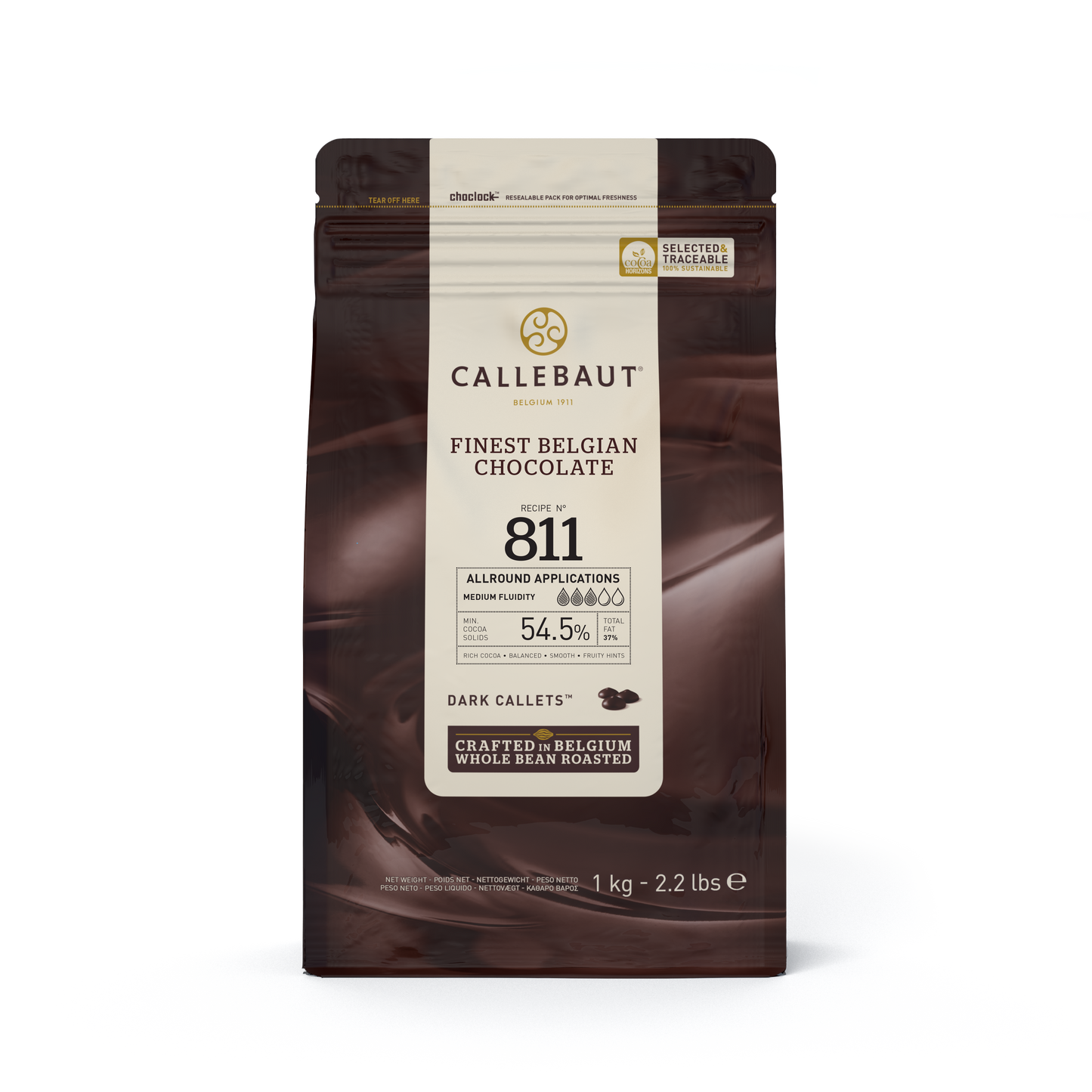 Callebaut Select Dark 54.5% Chocolate 811 Callets 1 kg