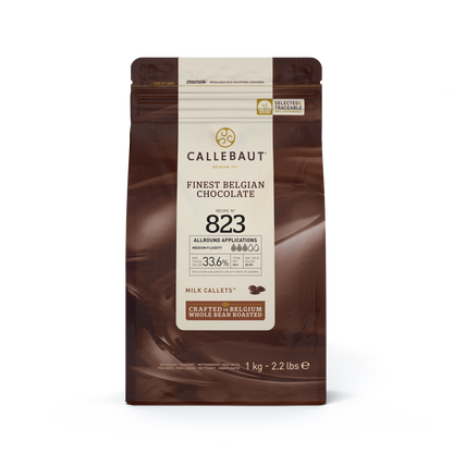 Callebaut 823 Vollmilch Drops 1 kg 