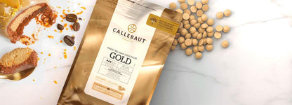 Callebaut Gold 30,4% gocce di cioccolato caramello belga più fini 2,5 kg